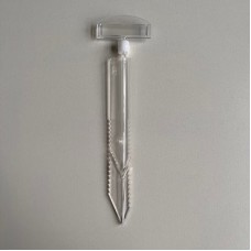 Pop-stick 15cm met kaarthouder Pop-stick 15cm met kaarthouder